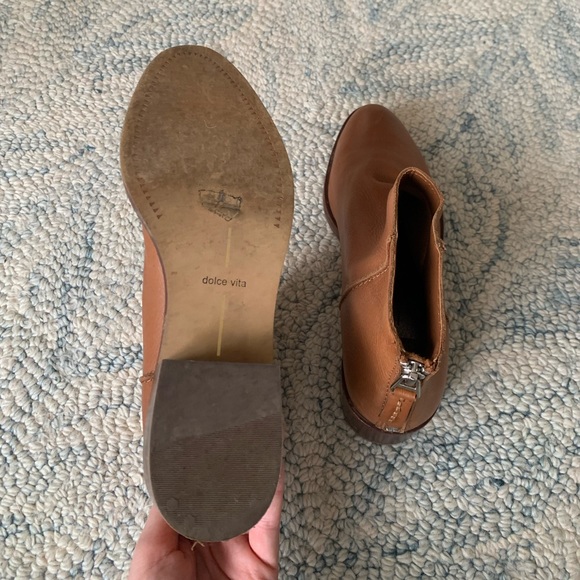 Dolce Vita • brown leather ankle boot - Picture 5 of 5